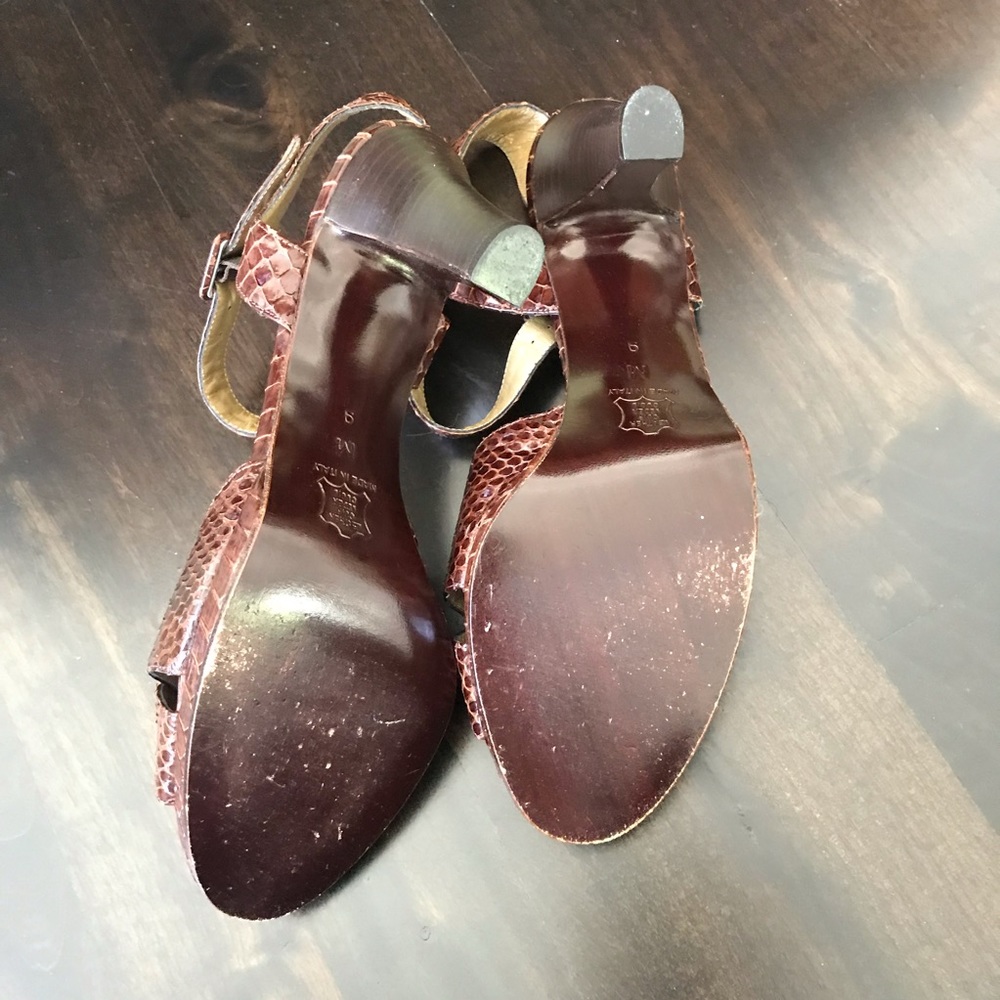 YSL Snakeskin Heels - Picture 5 of 7